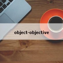 object-objective